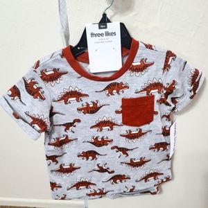 Three Likes tshirt and shorts set Size 18m